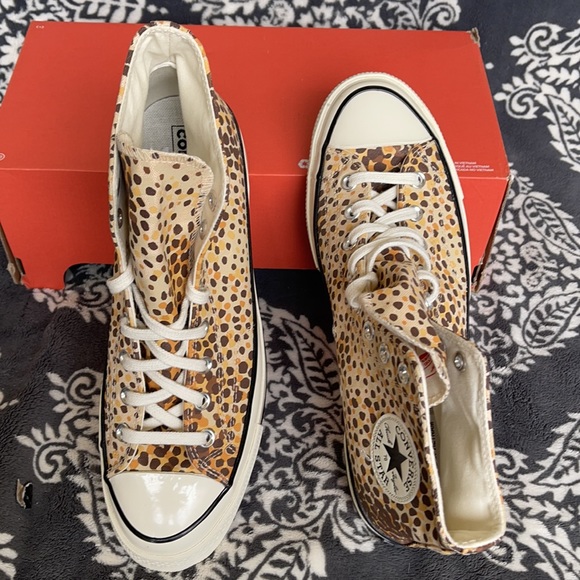 Converse Chuck Taylor 70 Hi Light Twine/Ale Brown/Egret MEN`S - Picture 13 of 16